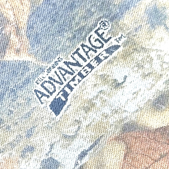 Camo Cargo Pants Mens 6 pocket Timber Camouflage Deer Duck Hunting 56 W adj - Picture 5 of 10